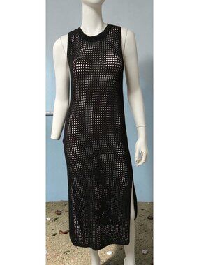 White + Warren Mesh  Swimwear Coverup SIZE S/M
